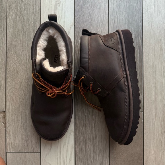 UGG Other - UGG Chocolate Leather Boots